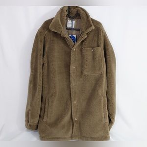 Men’s L -Teddy Fleece Sherpa Jacket by Larson & Co.